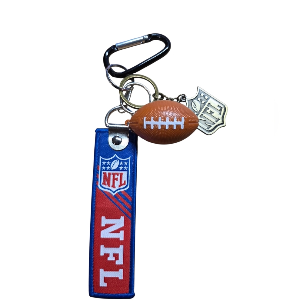 NFL Team Lanyard With Football Charm